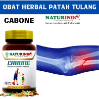 Obat Patah Tulang Tangan Kaki Retak Herbal Suplemen Kalsium Nutrisi Penyambung Perekat Tulang Cabone