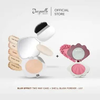 Jacquelle Soft Look Set – Two Way Cake (TWC) & She’ll Blush Lily Golden+Lily