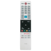 New CT-8543 Replacement Remote Control For Toshiba LED Smart TV 32W2863DG 32W2863DA 40L2863DG 43V5863DG
