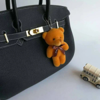 12pcs/lot 12cm Bear Plush Toys Mini Teddy Bear Dolls Small Gift For Party Wedding Present Pendant Cute Teddy Doll