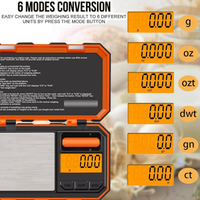 Digital Gram Scale200G/0.01G Pocket Electronic  Smart Scale สำหรับผงเหรียญเครื่องประดับสมุนไพรอาหาร6