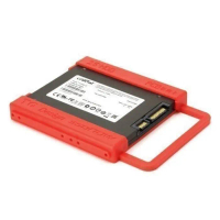 Bracket SSD / Caddy Hardisk 2.5\ ke PC 3.5\" Braket Wadah SSD - Plastik"