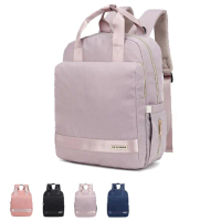 【MAISY】多功能可懸掛嬰兒車後背媽咪包(現+預 粉色 / 黑色 / 紫色 / 深藍色)