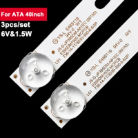 736mm 6V 1.5W Led Backlight TV For ATA 40inch JS-D-JP395DM-A81EC 3Pcs/Set TV Led Backlight Strip E395DM1000