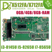 KEFU X512FA Mainboard For Asus VivoBook X512FB X512FF X712FA X512FJ X512FJG Laptop Motherboard With I3-I5-I7/8th 4GB/8GB-RAM V2G