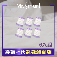 【Mr.Smart】最新一代小紫除蹣機HEPA濾網6入