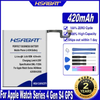 HSABAT 420mAh A2058 A2059 Battery for Apple Watch Series 4 Gen S4 GPS 40mm 44mm Batteries