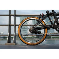 Kojak 16 inch 32-349 Bike Folding for Brompton Tire Yellow Edge 16X1 1/4