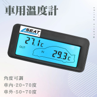 【精力工業】電子溫度計 監測表 點菸器插電 汽車溫度顯示 CTM-F(車用溫度計 數字溫度計 車載溫度計)