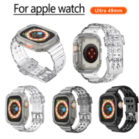 Smart watch TPU strap is applicable to Apple watch ultra ice armor integrated strap 49mm