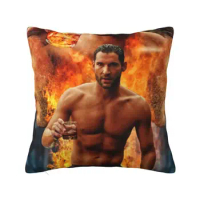 Lucifer Is Risen Modern Throw Pillow Covers Home Decorative Morningstar Devil Cushion