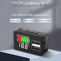[LOD NJVY 539] DC8-30V Battery Capacity Indicator Digital Voltmeter Voltage Tester Gauge LED Display
