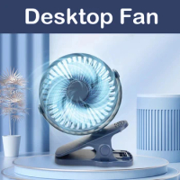 USB Rechargeable Table Fan Quiet Mini Desktop Electric Fan High Quality Student Dormitory Office Bedroom Small Cooling Summer