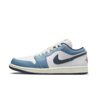 【NIKE 耐吉】AIR JORDAN 1 LOW SE 男鞋 休閒鞋 運動鞋 AJ1 喬丹 藍紅(HM3711144)