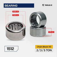 Roller Bearing HK1512 6200 6005 6006 6007 Chain Block Takel Katrol 2 3 5 Ton Laher Needle Rol Jarum 