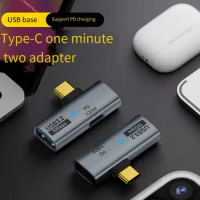 Type C Adapter OTG 10Gbps Fast Data Transfer OTG Adapter 100W PD Charging USB3.2/Type-C Charging Converter for Phone