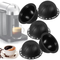 230ml Reusable Coffee Capsule Easy Operation Coffee Capsule Pod Coffee Capsule Pod BPA-Free For Coffee Capsule Filter Cup Kit