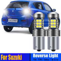 2pcs Canbus 1156 LED Reverse Lights Bulbs P21W BA15S For Suzuki Alto Baleno EG Celerio Ignis Kizashi Liana Swift Wagon R Samurai