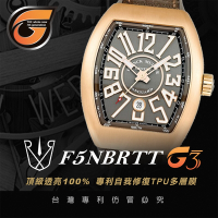 【RX8-G3第7代保護膜】法蘭克穆勒Franck Muller皮帶款系列(含鏡面、外圈)腕錶、手錶貼膜(不含手錶)