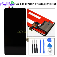 6.1 inch for LG G7 G7+ G710EM G710PM G710VMP LCD Display with touch screen digitizer Assembly replacement for LG G7 ThinQ LCD