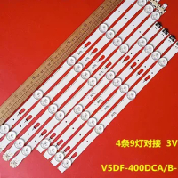 10pcs/set Samsu Led Strip TV Backlight V5DF-400DCA-R2 /DCB-R2 For 40inch UE40J6302AK UA40J6300 Led Bar Backlight To Repair