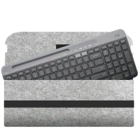 New Felt Carrying Case for Logitech K380 K480 K580 K780 Keyboard Case Portable Protective Cover Storage Bag