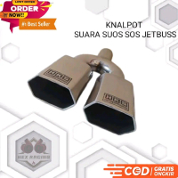 KNALPOT SUOS 2 CORONG SEGIENAM HKS STAINLESS UNTUK MOBIL TRUK ELF BUS COD BAYAR DITEMPAT GRATIS ONGK