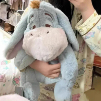 ของเล่นตุ๊กตา Winnie The Pooh Eeyore ขนาดใหญ่ 24 นิ้ว ตุ๊กตาน่ารักน่าเกลียด ตุ๊กตาสัตว์นุ่ม หมอนกอด 