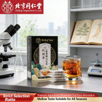 [In Stock] Beijing Tong Ren Tang Ginseng and Yellow Root Nine Treasures Tea for Kidney Health, Nine 