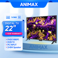[live]Animax TV LED 22  inch HD Ready  DIGITAL TV Televisi/ tv ukuran kecil terdapat port Hdmi dan u