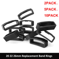 20 22 26mm black silicone quick release strap suitable for Garmin Fenix 6X 6 6S 7X 7 Fenix 5X 5 5S 3HR 945 smartwatch strap