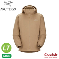 【ARC'TERYX 始祖鳥 男 Atom LT 化纖連帽外套《帆布棕》】X000005160/保暖外套/防風夾克/中層衣