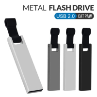 New USB 2.0 Flash Drives 128GB 64GB External Storage Pendrives 32GB 16GB 8GB 4GB metal Thumbdrive Usb Stick for PC/Laptop