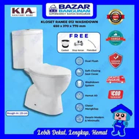 Kia - Closet / Kloset / Toilet Duduk Ranee 5012 Two Piece White