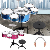 Drums Kit Musical Instrument Puzzle Development Drums Kit For Home
