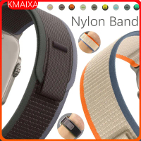 AS7 - Trail Loop Nylon Strap for Iwatch 49mm Ultra 2 Series 10 9 8 7 6 5 4 3 2 1 SE 46mm 45mm 38mm 4