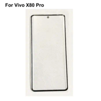 For Vivo X80 Pro Front Outer Glass Lens Repair Touch Screen Outer Glass without Flex cable For Vivo X 80 Pro