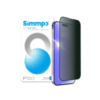 Simmpo – iPhone 17 Pro Max / 17 Air 全系列手機貼【防窺】S90次世代護眼抗藍光鋼化膜 三強玻璃保護貼 iphone17