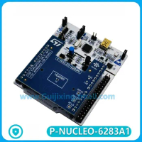 The P-NUCLEO-6283A1 development kit contains the X-NUCLEO-6180A1 and NUCLEO-F401RE 6-channel ambient light sensor ALS