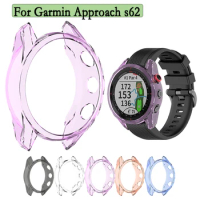 TPU Watch Protective Case For Garmin Approach S62 Durable Protector Cover Hollow Shell