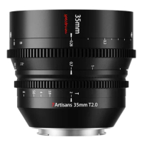 7artisans 35 50 85mm T2.0 Full Frame Cinema Vision Lens For Sony E/Canon RF/Nikon Z/Leica L