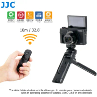 JJC BR-E1 Wireless Remote Control Grip for Canon EOS R8 R7 R50 R10 R RP R5 R6 Mark II M50 M6 Mark II 850D 200DII 90D 6D Mark II