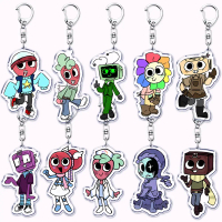 Hot Game Keychains for Accessories Bag Shrimpo Astro Gigi Connie Artro Sprout Dandy Vee Shelly Pebbl
