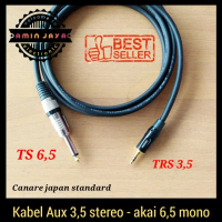 JACK 3,5 MINI STEREO TO JACK AKAI 6,5 MONO 10 METER - HOPE ONE