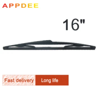 APPDEE Wiper 16" Rear Wiper Blade For Peugeot 207 Hatchback 2006-2012 Windshield Windscreen