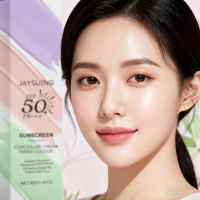 Jaysuing Three-Color Protective Isolation Cream Concealer Isolation Cream Skincare Moisturizing Cove