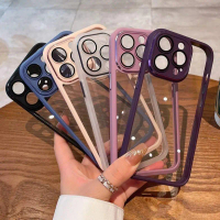 CASELIFY STEEL HYBRID CLEAR CASE LENSA PROTECTOR COMPATIBLE WITH IPHONE 11 12 13 14 PRO PLUS MAX