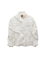 เสื้อคลุมภายนอกผู้หญิง 3673 WHITE DENIM JKT W BAGGY SLEEVE สี ขาว