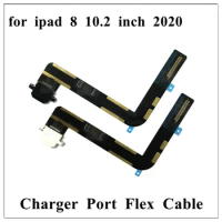 10Pcs USB Charger Charging Port Connector Plug Dock Flex Cable For iPad 8 8th 2020 10.2 Inch A2170 A2428 A2429 A2430