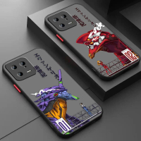 Sarung Sarung Telefon Bimbit, Reka Bentuk Neon Genesis Evangelion 00 01 02, Kemasan Matte, Kalis Kej